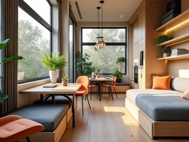 Idées déco pour petits espaces : optimiser chaque m²