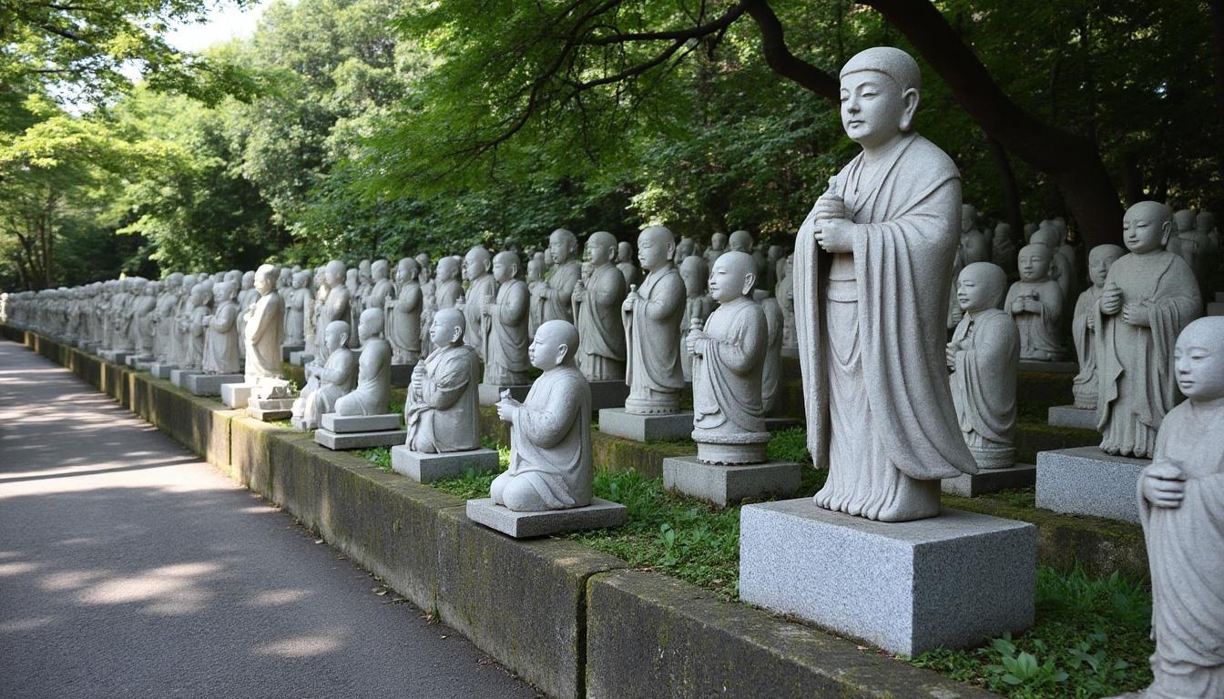 découvrez l'importance des statues de jizo dans la culture japonaise, un symbole de compassion et de protection. plongez dans l'histoire et les significations profondes qui entourent ces sculptures vénérées, et explorez leur rôle dans la spiritualité et les traditions japonaises.