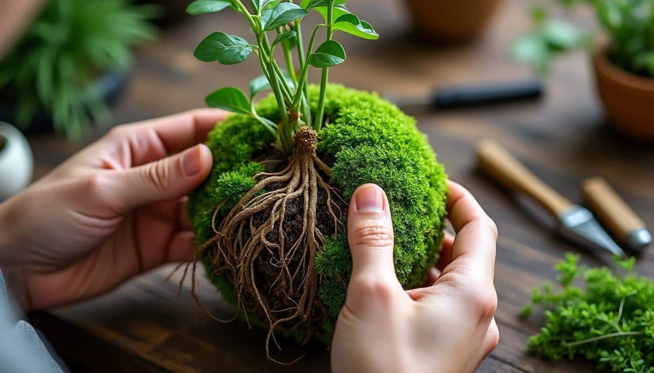 découvrez l'art du kokedama et apprenez à créer des œuvres végétales uniques chez vous. suivez notre guide étape par étape pour transformer vos plantes en véritables pièces décoratives et apportez une touche naturelle à votre intérieur.