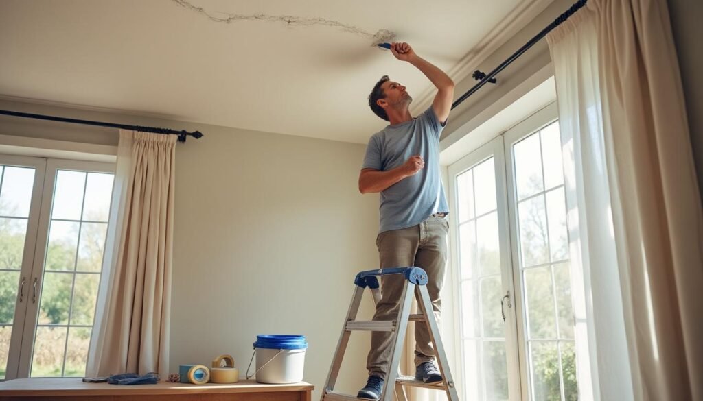 découvrez une méthode simple et durable pour réparer une fissure au plafond. suivez nos conseils pratiques et transformez vos imperfections en un espace esthétique et agréable. idéal pour les bricoleurs débutants et expérimentés !