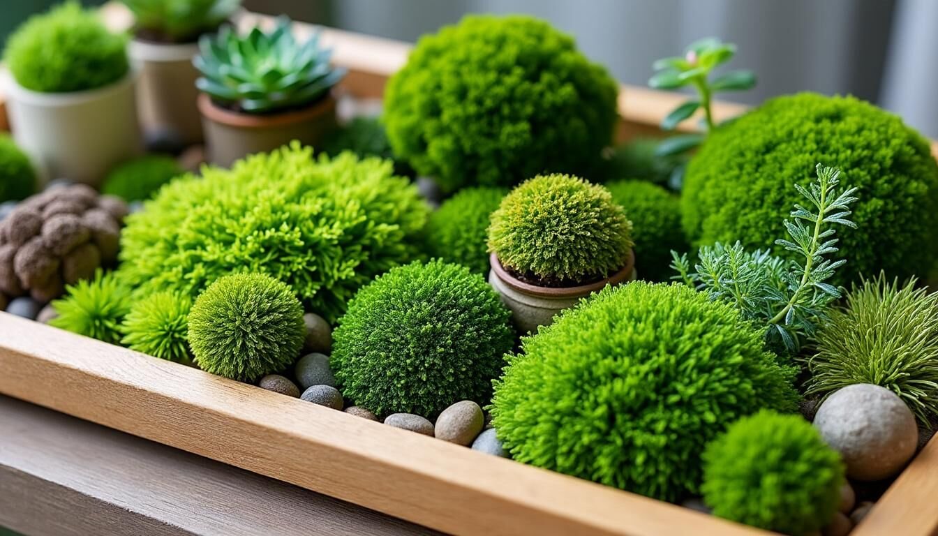 Exemple de kokedama