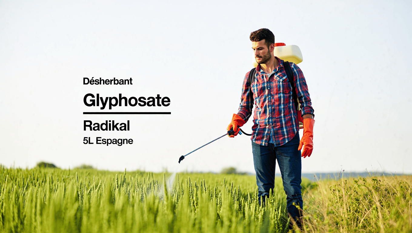 Désherbant Glyphosate Radikal 5L Espagne