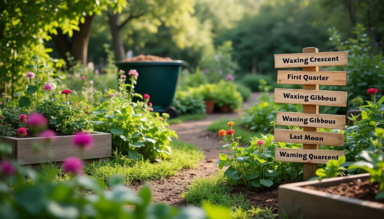découvrez comment allier jardinage lunaire et compostage naturel pour optimiser la croissance de vos plantes. apprenez à utiliser les cycles lunaires pour planter et récolter, tout en enrichissant votre sol avec du compost fait maison. une méthode écologique et efficace pour un jardin florissant !