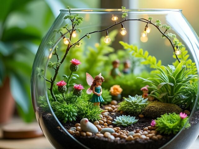 Déco terrarium : fabriquer votre mini-jardin intérieur