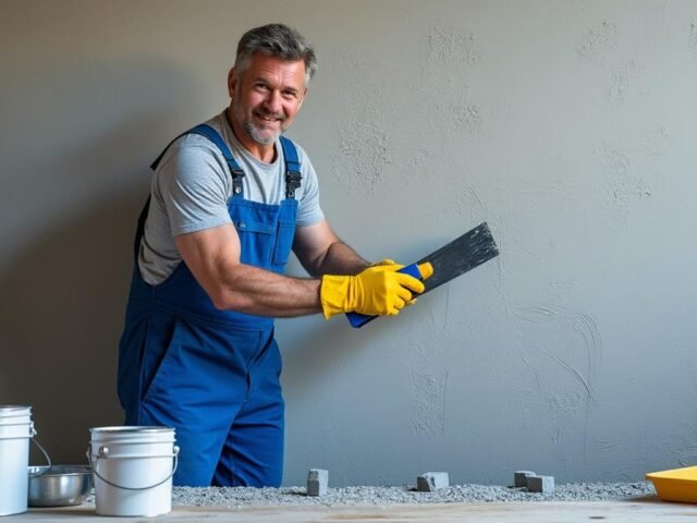 Enduit décoratif effet béton : comment l’appliquer comme un pro