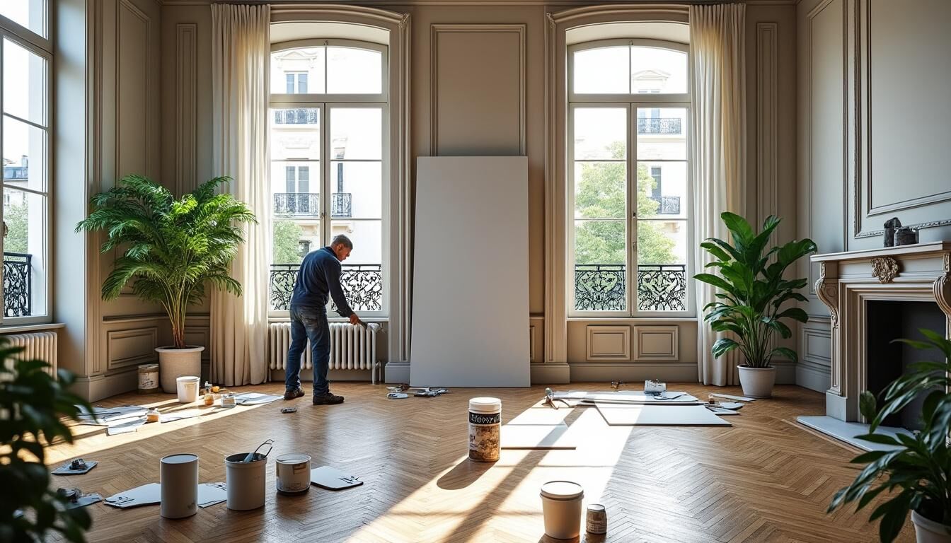 Rénovation appartement haussmannien à Paris : guide complet et conseils