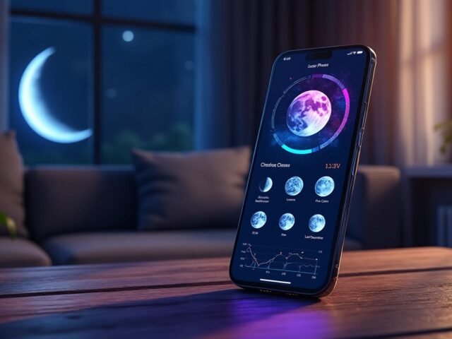 Les meilleures applications mobiles pour suivre les phases lunaires