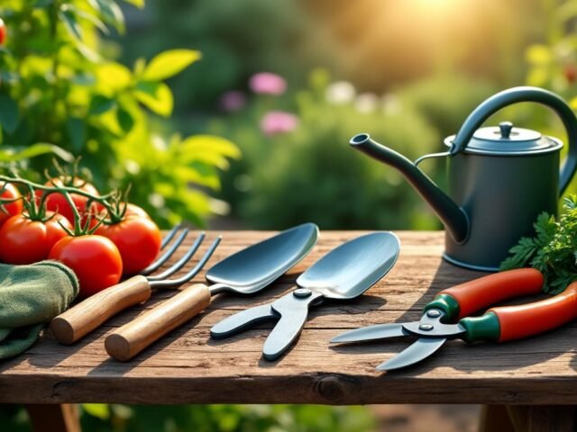 Les outils de jardinage essentiels pour réussir votre potager