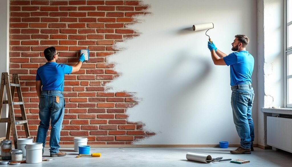 découvrez comment préparer et peindre un mur en brique pour une finition parfaite. suivez nos conseils étape par étape pour un résultat professionnel et durable qui transformera votre espace.