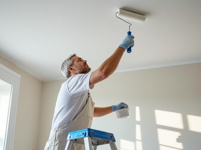 Peindre un plafond sans traces : matériel & astuces professionnelles