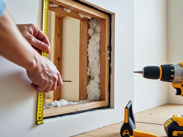 Poser une trappe de visite murale : tutoriel étape par étape