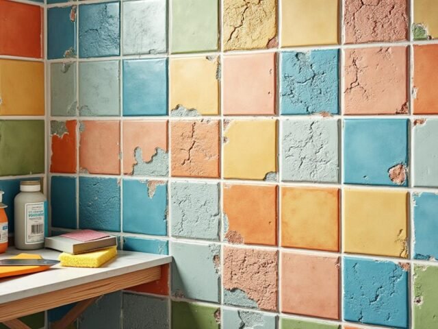 Refaire les joints d’un mur carrelé : guide pas à pas