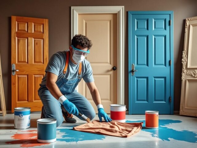 Repeindre des portes intérieures : idées et techniques