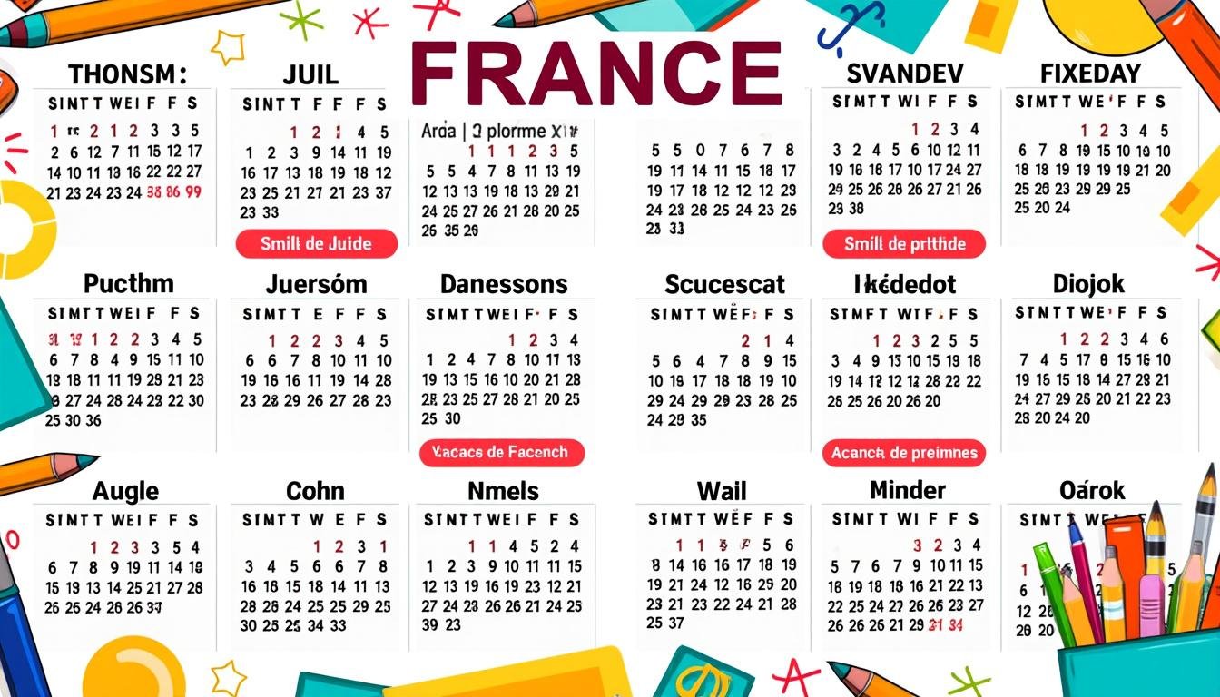 découvrez toutes les dates importantes des vacances scolaires pour les années 2024 à 2026. planifiez vos congés en toute sérénité grâce à notre guide complet des périodes de pause scolaire en france.