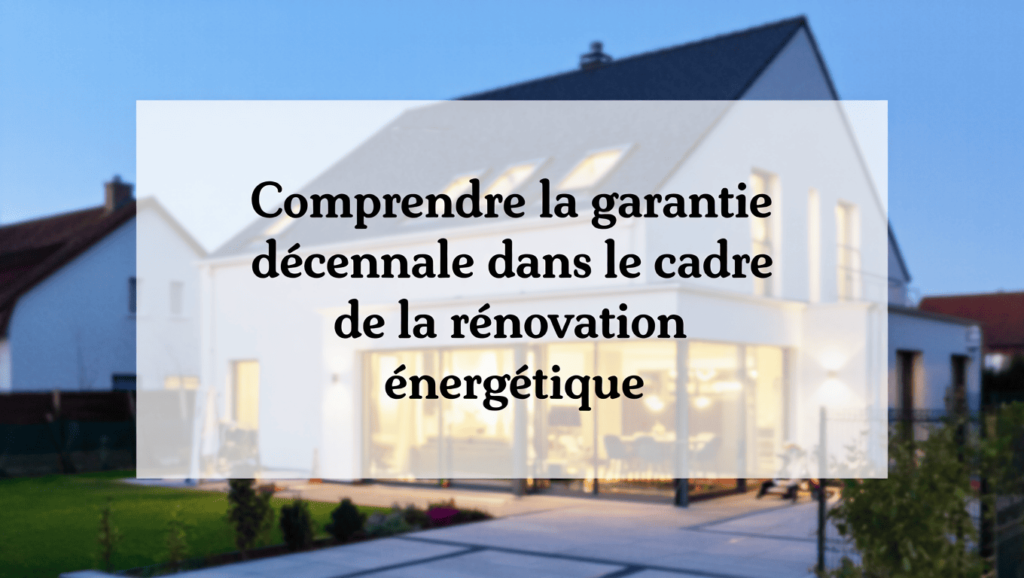 garantie décennale