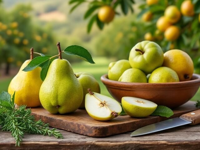 Coings verts : A récolter pour ses bienfaits méconnus – conseils d’utilisation en cuisine