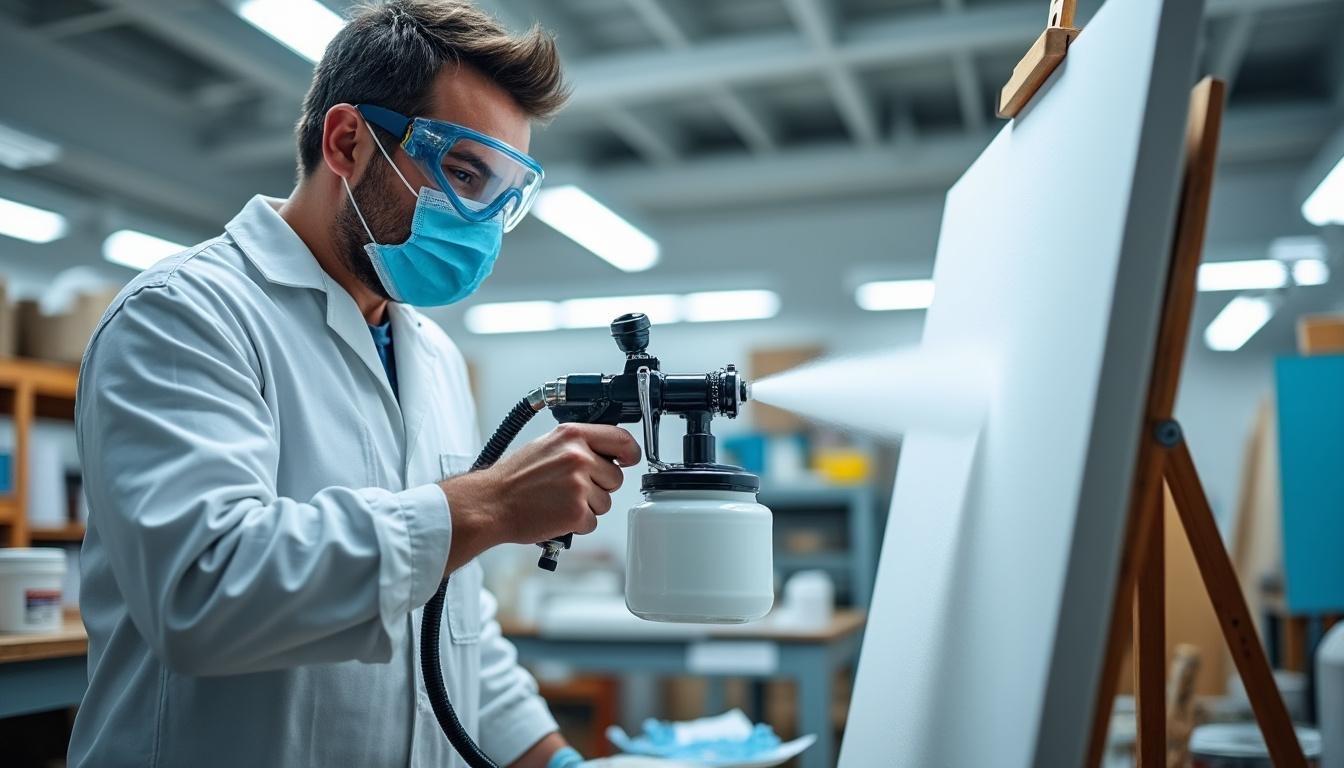 découvrez comment appliquer facilement de la peinture avec un pistolet airless : conseils, étapes et astuces pour obtenir une finition professionnelle sur vos surfaces.