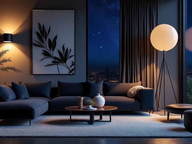 Éclairage indirect : créer une ambiance nocturne design