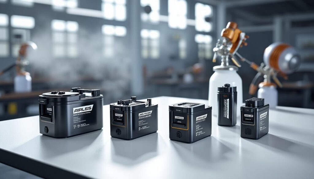 découvrez notre guide comparatif des meilleures batteries airless pour pistolet à peinture : conseils, avis et sélection des modèles les plus performants pour vos travaux de peinture professionnels ou domestiques.