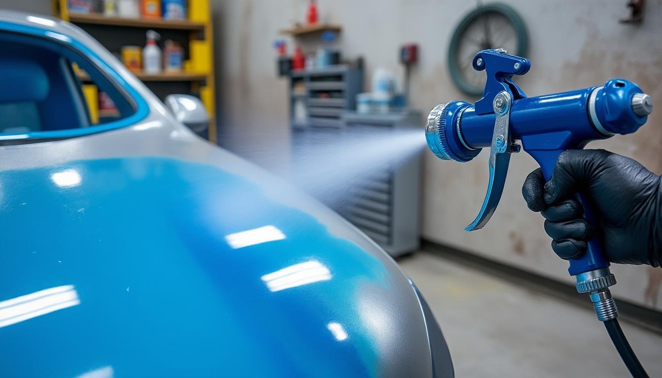 découvrez notre guide pratique complet pour apprendre à peindre votre voiture au pistolet. des conseils étape par étape, des techniques professionnelles et des astuces pour réussir votre projet de peinture automobile tout en obtenant un fini impeccable.