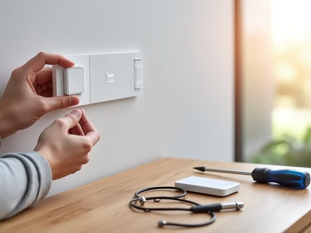 Installer un interrupteur sans fil : guide simple & rapide