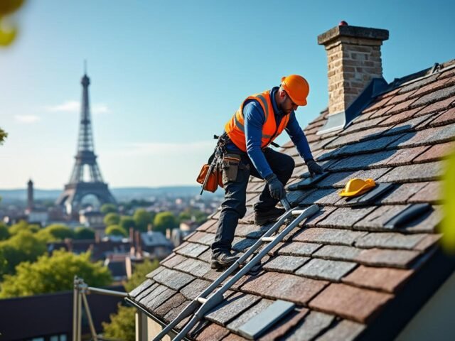 L’entretien de toiture en ile de France