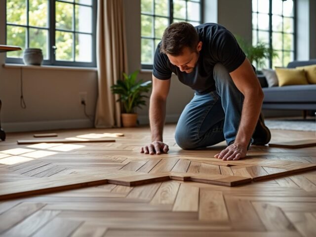 Maîtriser la pose de parquet en échelle