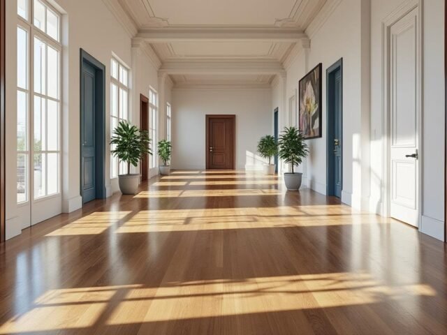 Peindre un couloir avec des portes multiples : les meilleures astuces