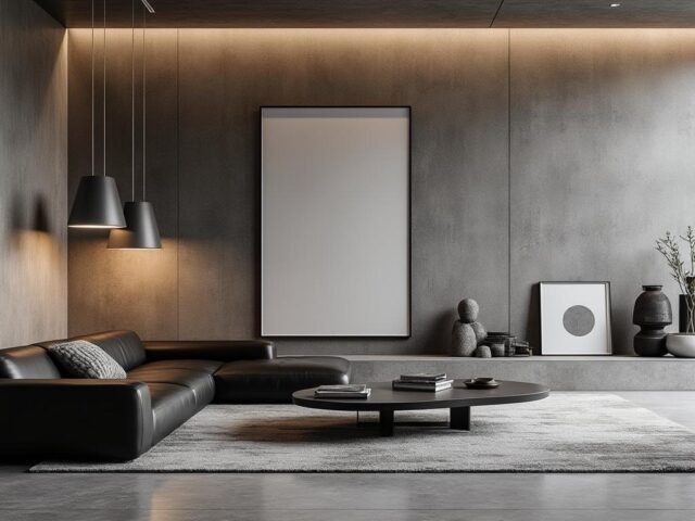 Peinture effet béton ciré : pièce par pièce