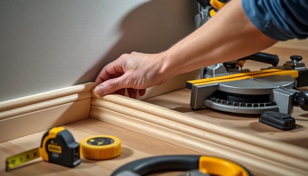 découvrez des astuces professionnelles pour poser des baguettes d'angle et réaliser des finitions nettes et impeccables. transformez vos espaces avec des techniques simples et efficaces !