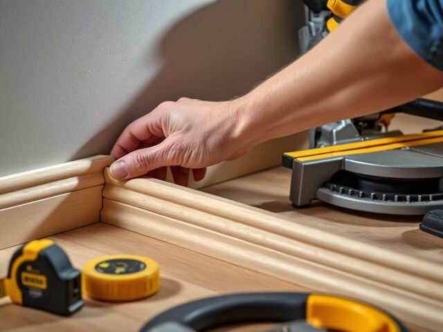 Poser des baguettes d’angle : astuces pro pour finitions nettes