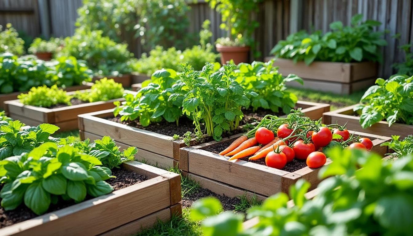 découvrez comment créer un potager en carrés efficace grâce à notre guide complet. apprenez les méthodes, élaborez votre plan et explorez des astuces pratiques pour cultiver des légumes frais dans un jardin optimisé. idéal pour les jardiniers débutants et expérimentés !