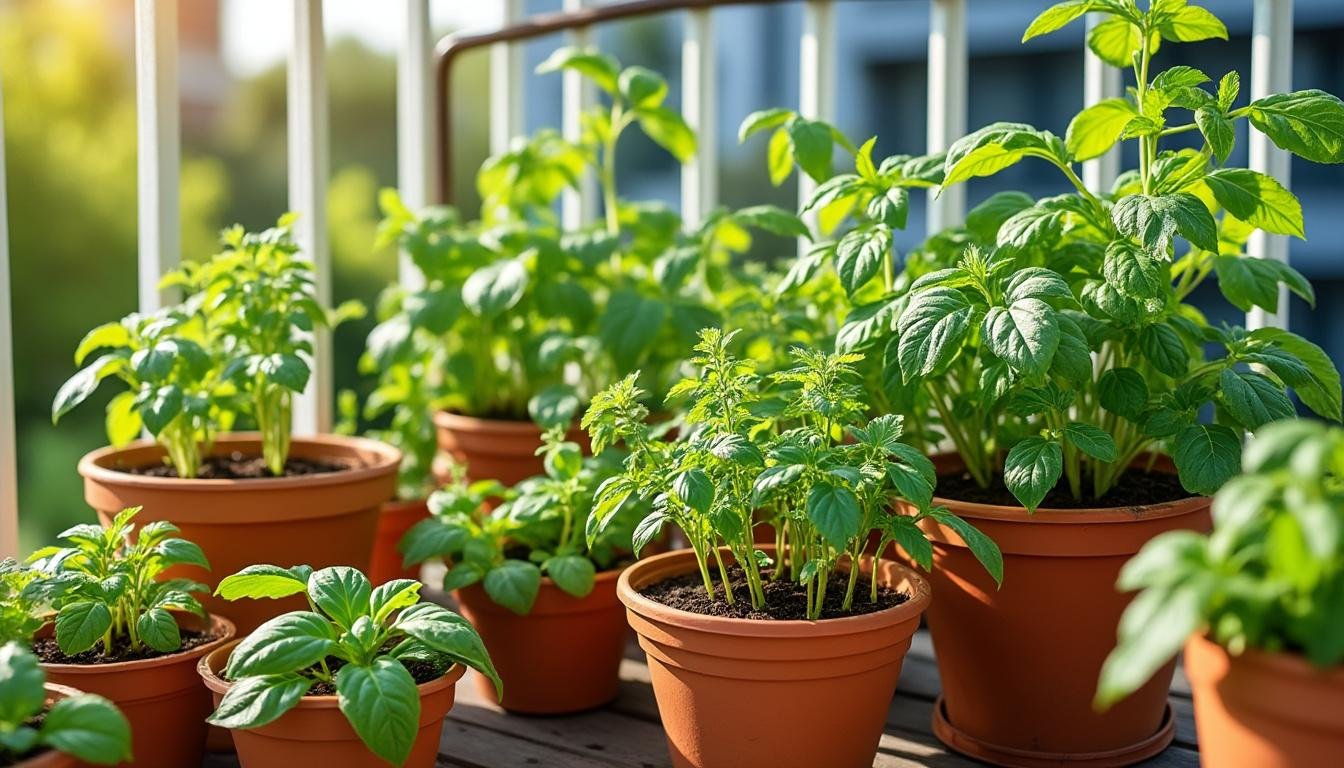 découvrez des astuces pratiques pour créer votre potager sur balcon et jardiner en ville. apprenez à optimiser l'espace, choisir les bonnes plantes et profiter d'une verdure abondante même en milieu urbain. transformez votre balcon en un véritable espace de jardinage !
