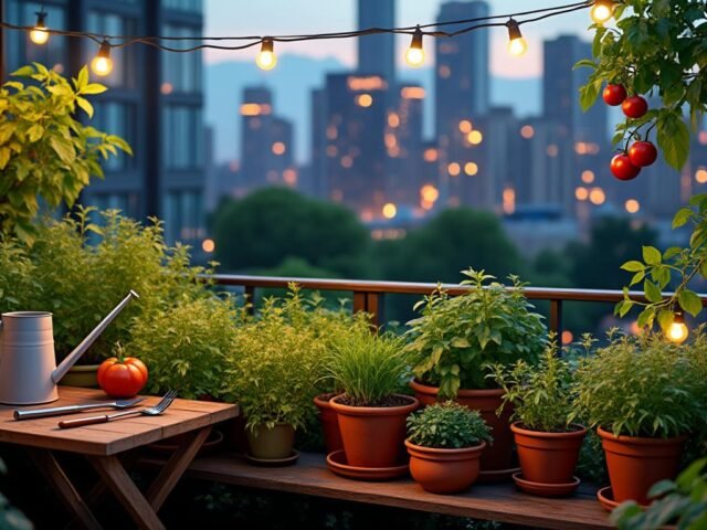Potager sur balcon : astuces pour jardiner en ville