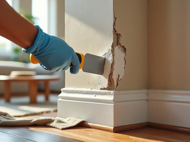 Réparer un angle de mur : DIY pour finitions invisibles