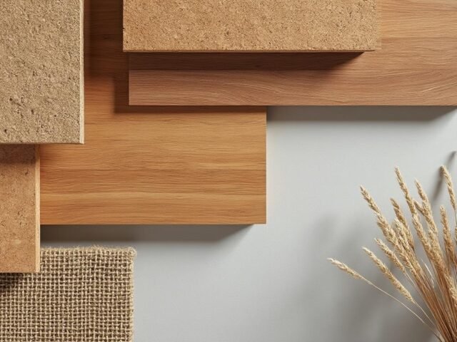 Revêtements muraux naturels : liège, bois, jute…