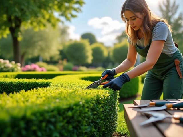 Tailler une haie : techniques pour une coupe propre et régulière