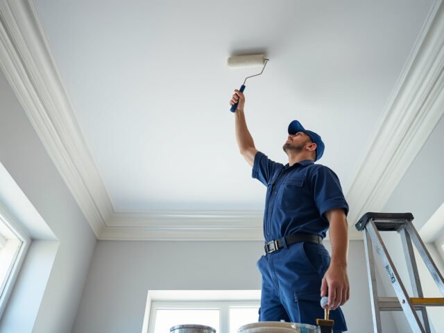 Comment peindre un plafond sans trace ? Techniques de pro