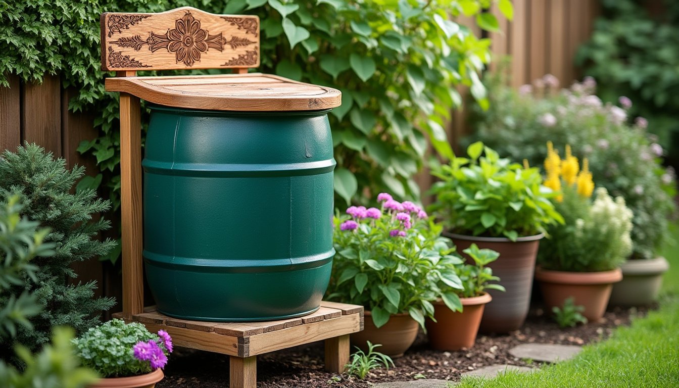 découvrez comment fabriquer un récupérateur d’eau de pluie esthétique, économique et écoresponsable avec des astuces simples. profitez d’une solution pratique pour arroser votre jardin tout en personnalisant votre extérieur !