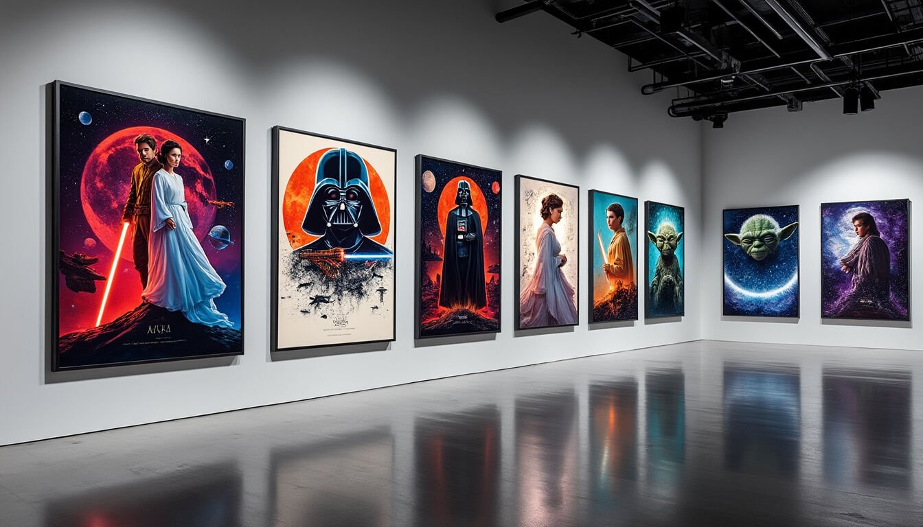 Découvrez notre collection incontournable d'affiches Star Wars pour sublimer votre intérieur. Idéales pour les fans et collectionneurs, ces posters donneront une touche unique à votre décoration.