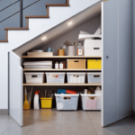 10 idées futées pour exploiter l’espace sous l’escalier
