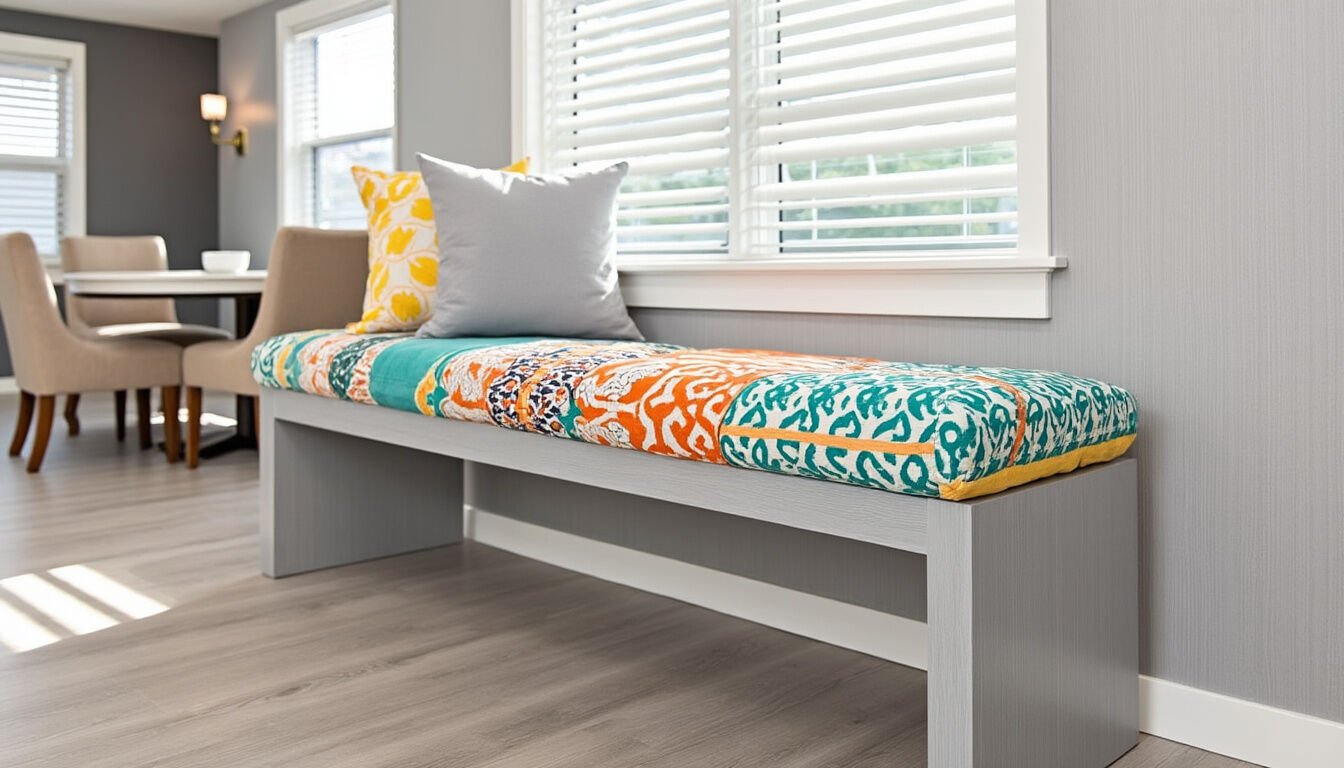 Découvrez nos étapes simples et conseils pratiques pour rénover la banquette de votre mobil-home et lui redonner une seconde vie facilement.