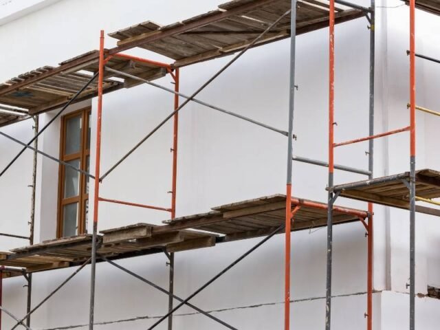 Travaux de ravalement de façade jusqu’à 5m