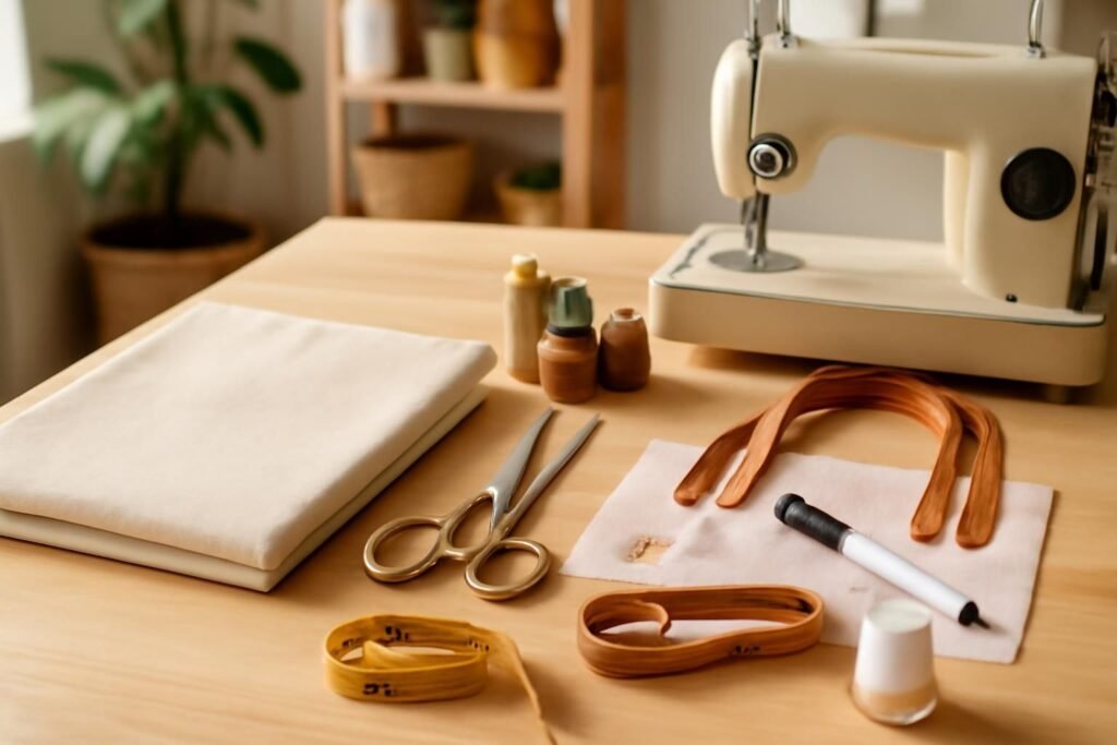 Découvrez les 10 matériaux indispensables pour fabriquer un tote bag maison facilement et avec style. Guide complet pour créer votre sac personnalisé.
