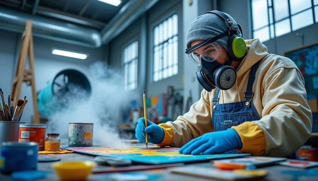 découvrez combien de temps la peinture glycéro reste toxique et les précautions à prendre pour garantir votre sécurité lors de son utilisation.