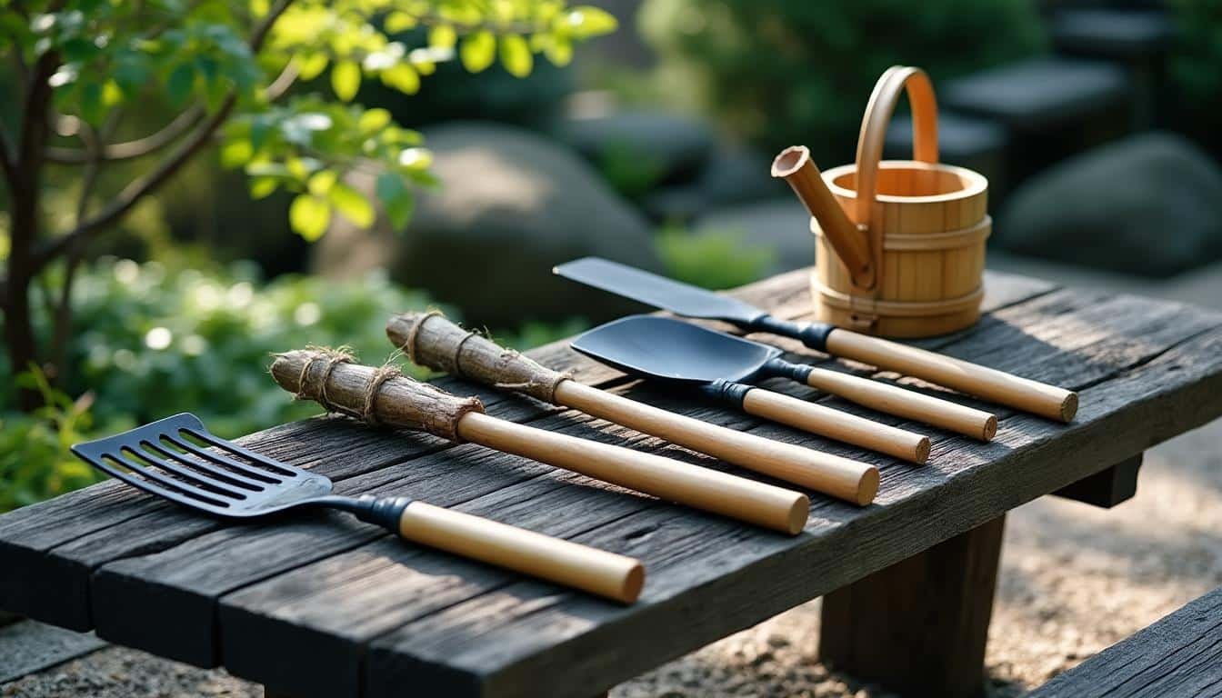 découvrez les outils essentiels pour créer un jardin japonais en 2025, alliant tradition et modernité pour un espace zen et harmonieux.