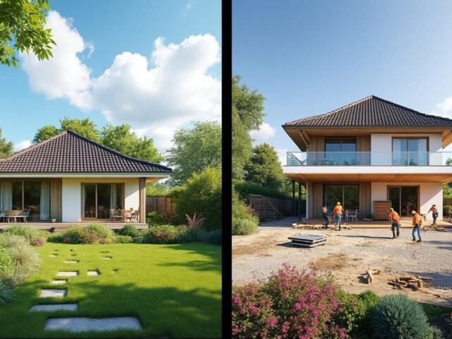 Tout savoir sur la surélévation d’une maison plain-pied : prix, démarches et conseils