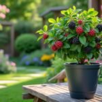 Découvrez le Casseillier Josta en Pot de 1,5L ou 3L pour Votre Jardin