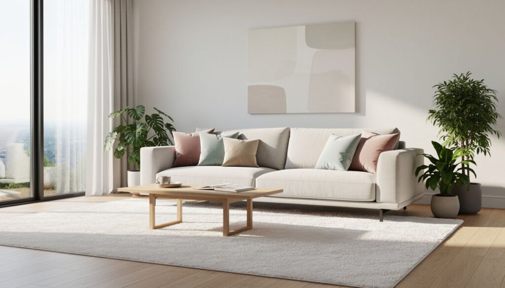 Découvrez le canapé Sklum alliant élégance et confort à petit prix, idéal pour embellir votre salon sans dépasser votre budget.