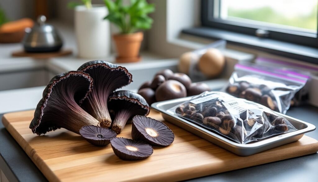 apprenez à congeler efficacement les trompettes de la mort pour préserver leur saveur et leur texture. suivez nos conseils simples et pratiques pour réussir la conservation de ce champignon délicat.